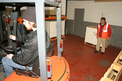 Forklift & Warehouse Training with Industrial Transport Training