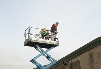 Mobile Elevated Work Platform Training with Industrial Transport Training